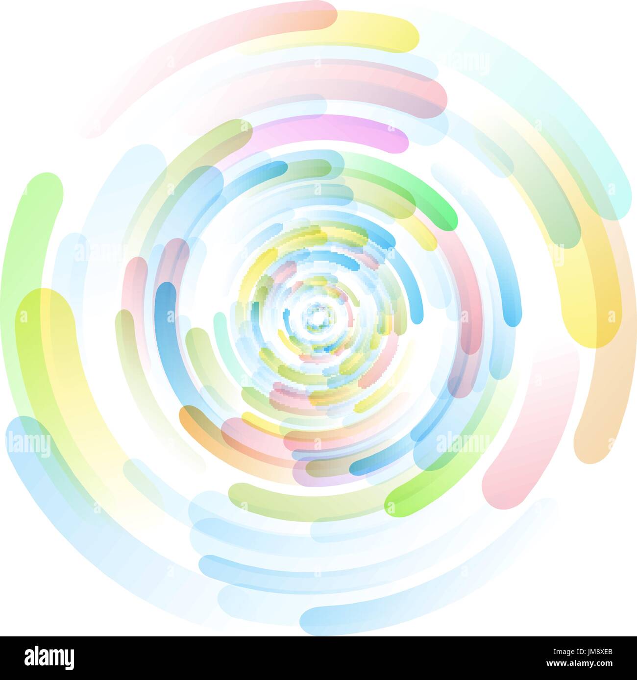 Colored circles. vector illustration. 10 eps. the background for the presentation Stock Vector