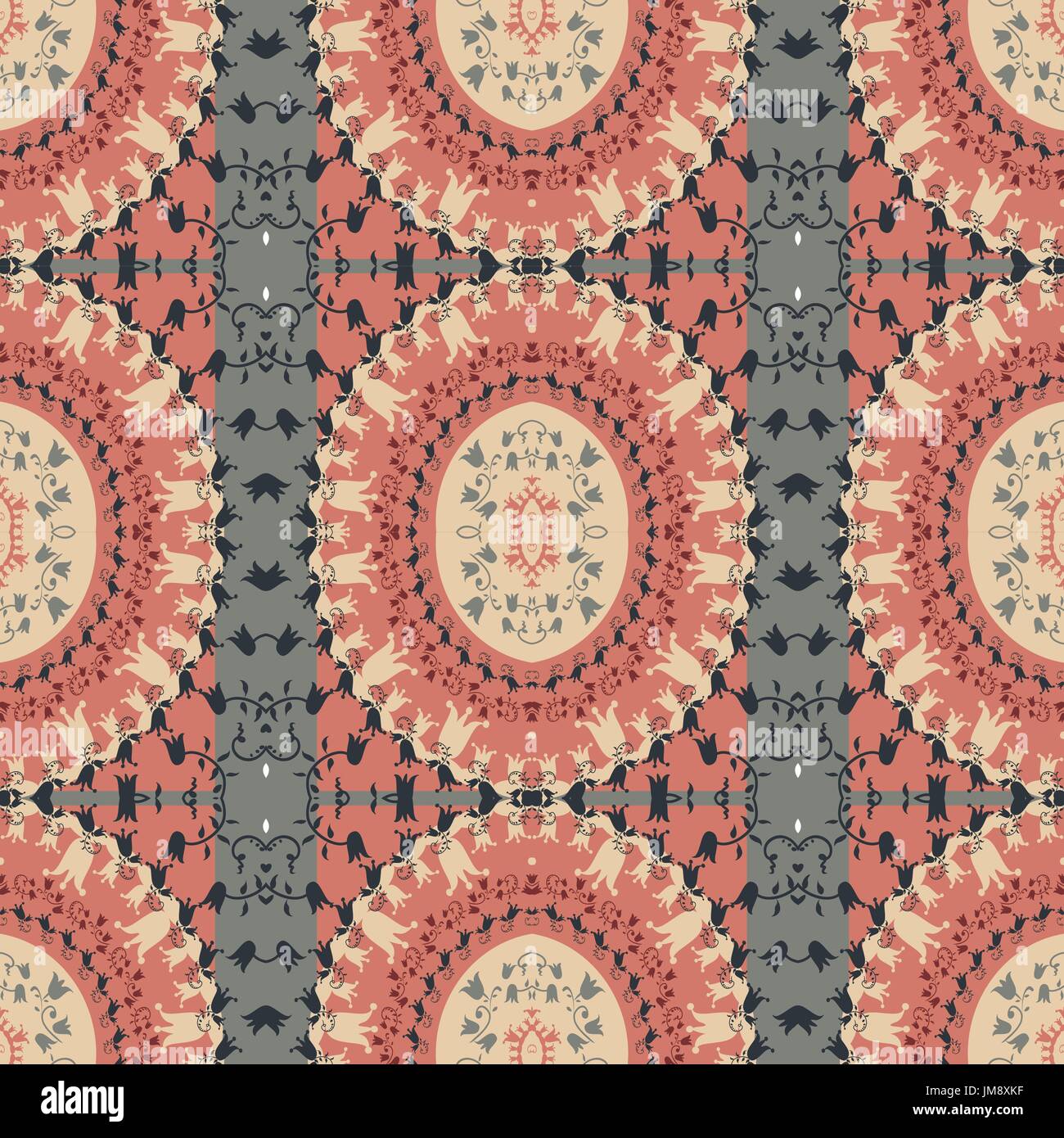 Background with ethnic motifs. Seamless pattern. 10 eps Stock Vector ...