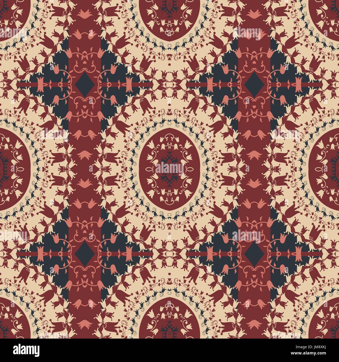 Background with ethnic motifs. Seamless pattern. 10 eps Stock Vector ...