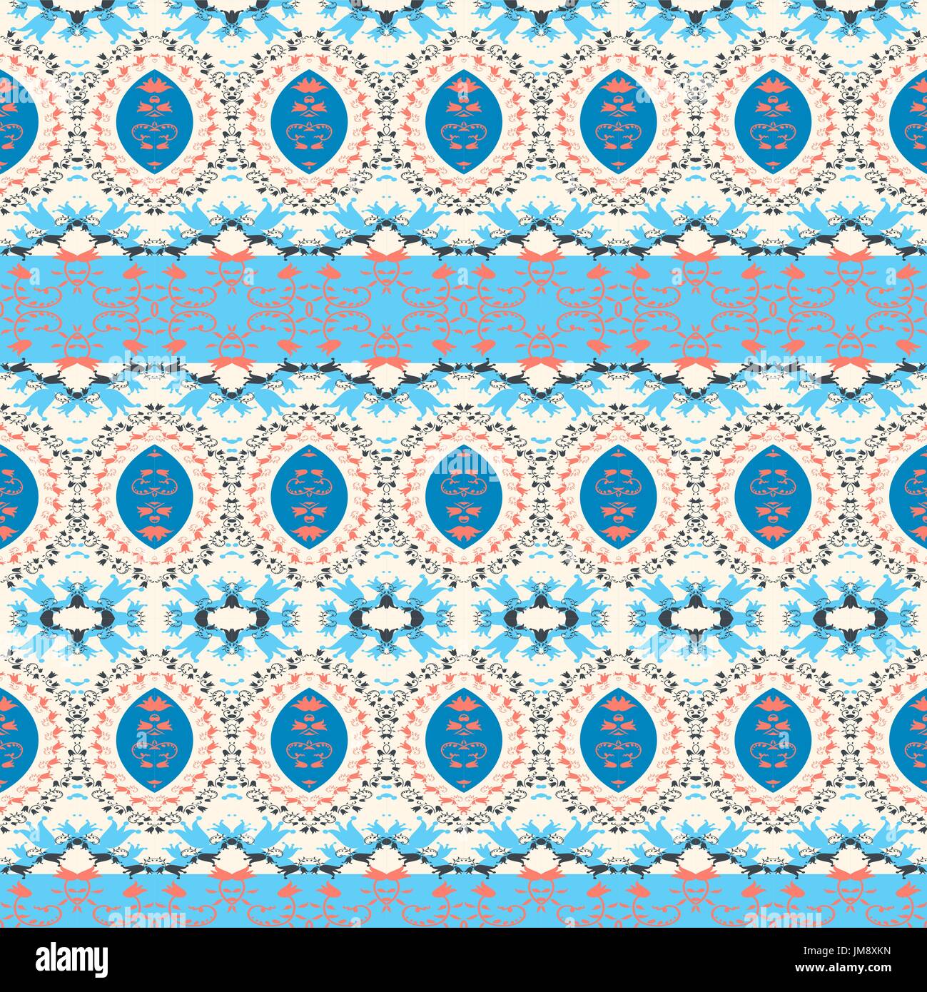 Background with ethnic motifs. Seamless pattern. 10 eps Stock Vector ...