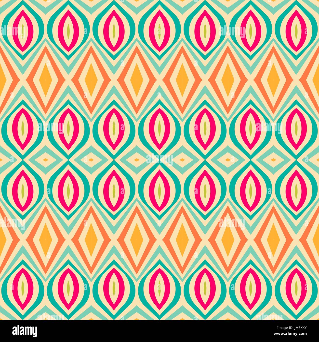 Background with ethnic motifs. Seamless pattern. 10 eps Stock Vector