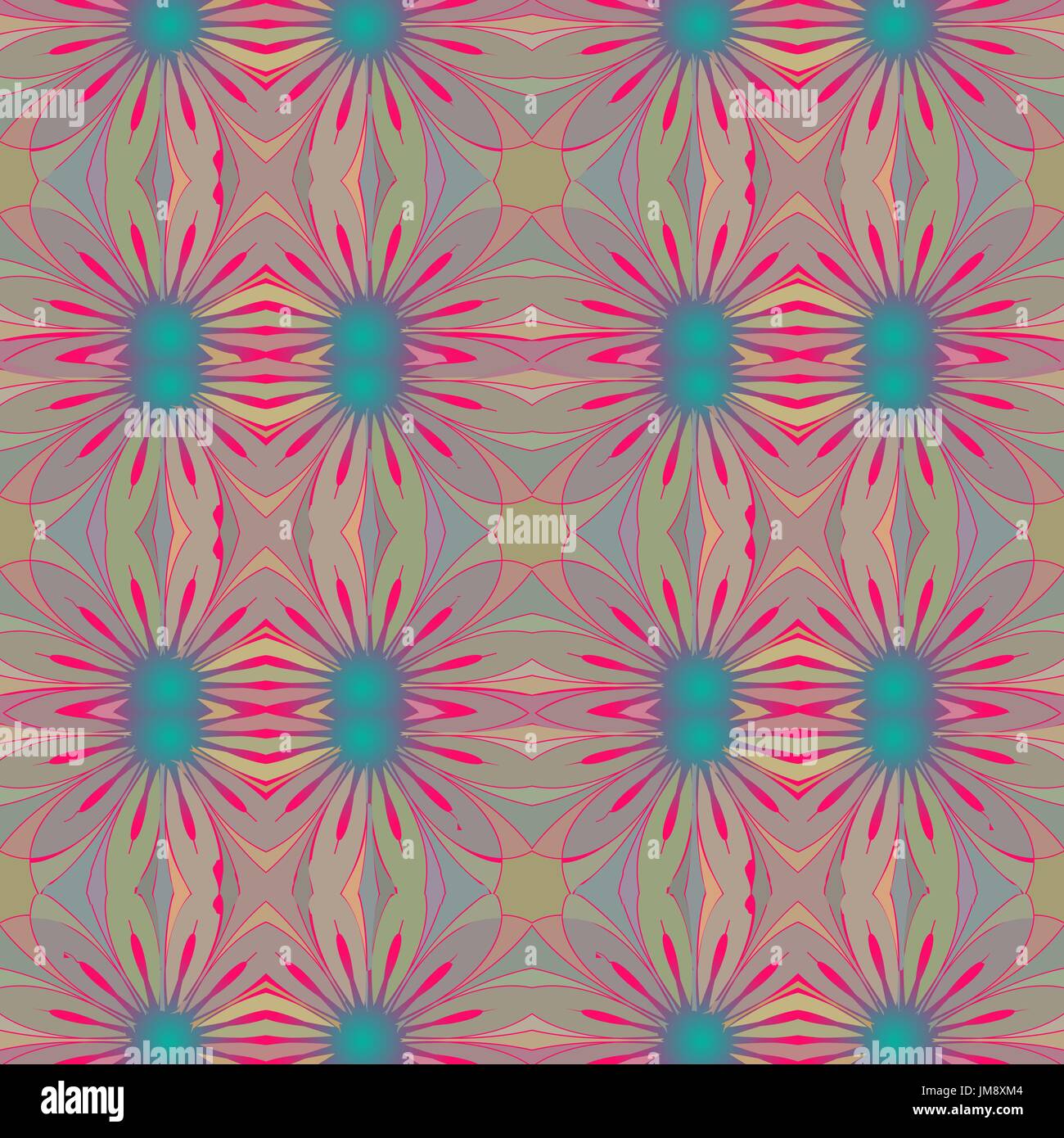 Background with ethnic motifs. Seamless pattern. 10 eps Stock Vector
