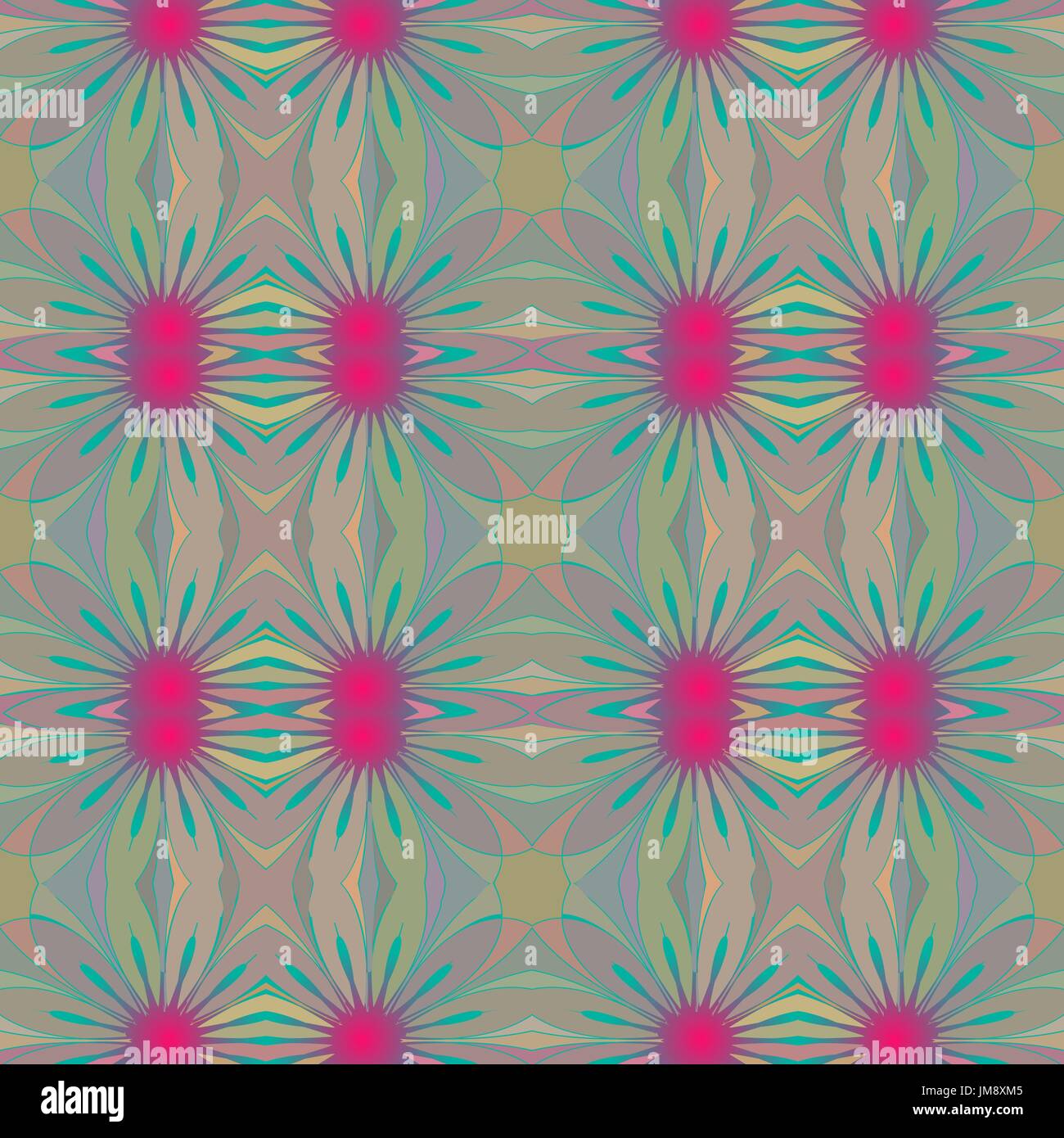 Background with ethnic motifs. Seamless pattern. 10 eps Stock Vector