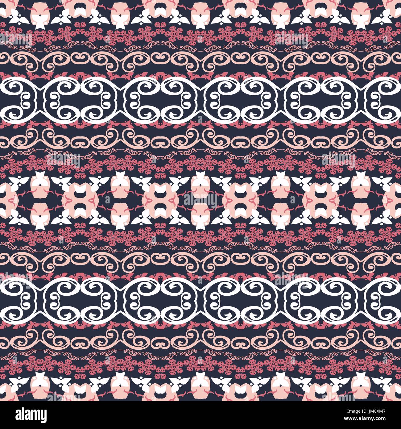 Background with ethnic motifs. Seamless pattern. 10 eps Stock Vector