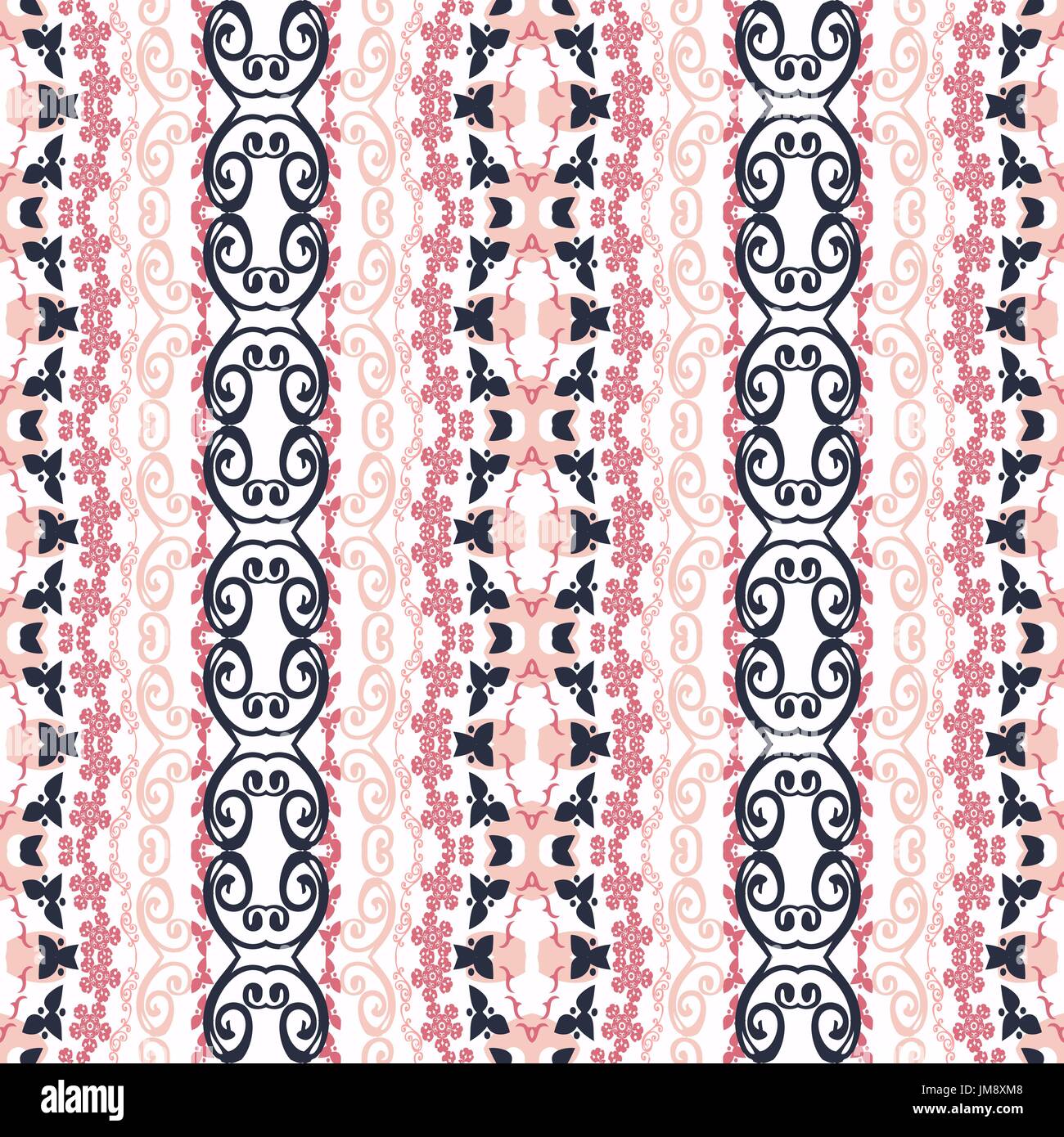 Background with ethnic motifs. Seamless pattern. 10 eps Stock Vector