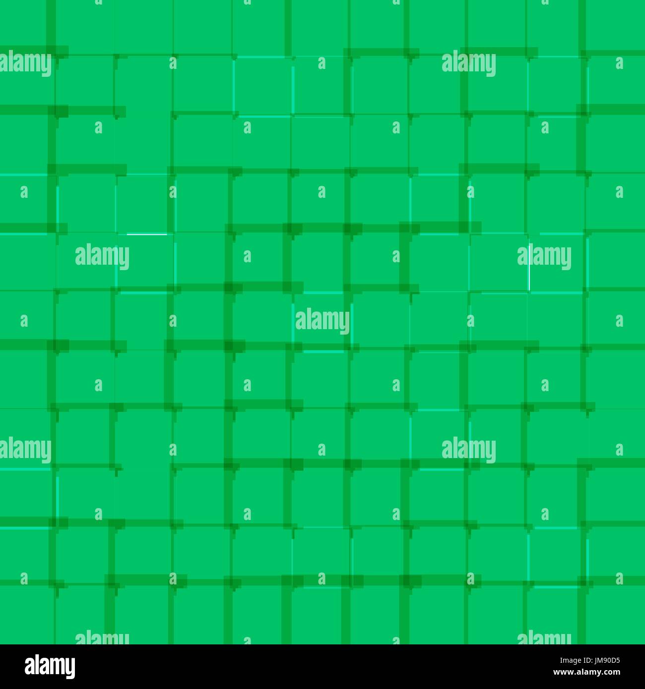 Abstract bright background with green squares. 10 eps Stock Vector