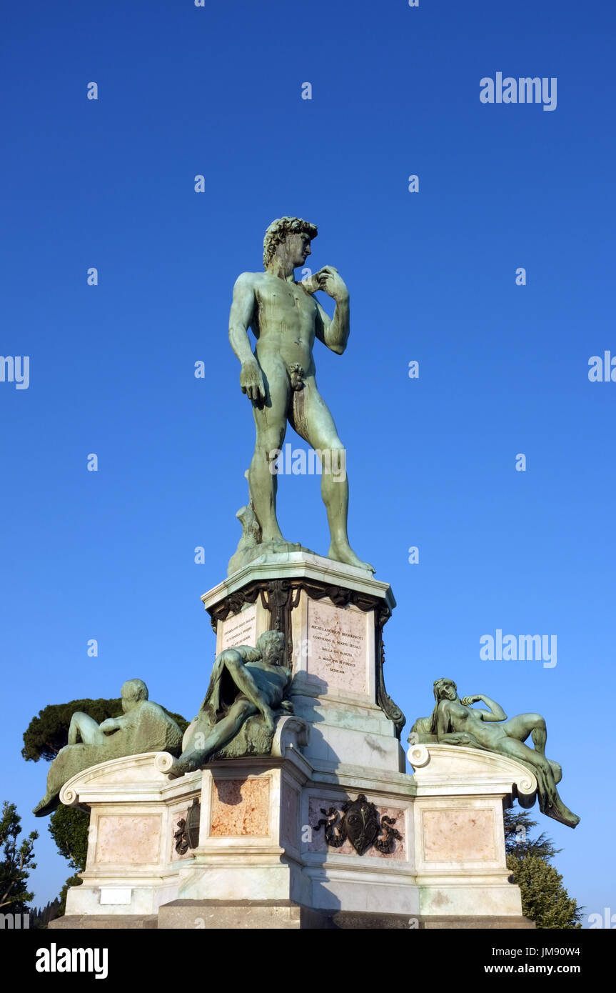 Michelangelos statue of david hires stock photography and images Alamy