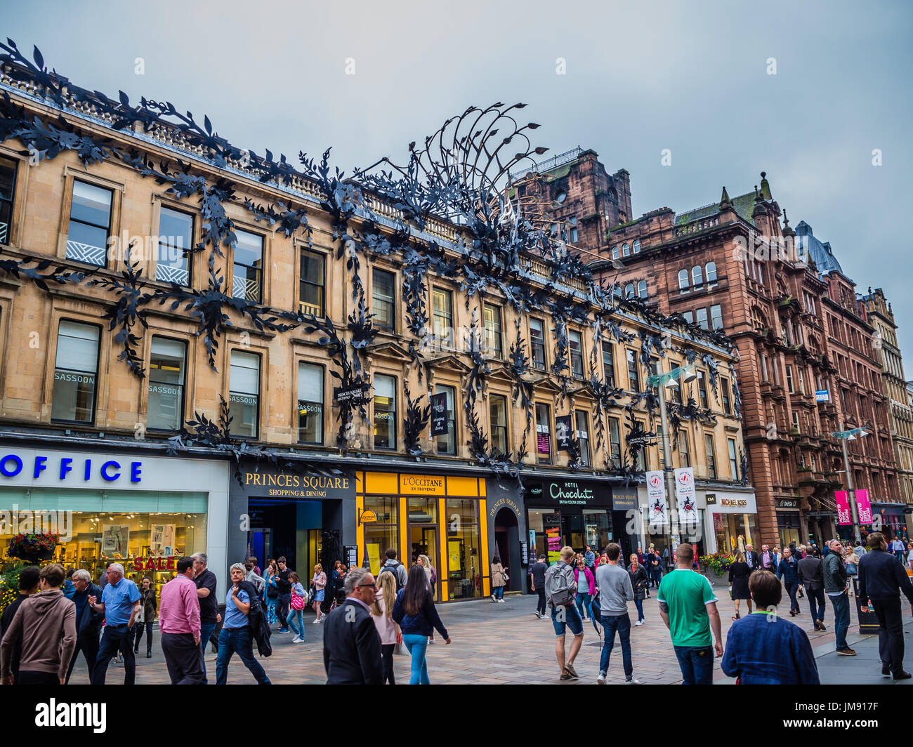 Princes Square, Glasgow Stock Photo