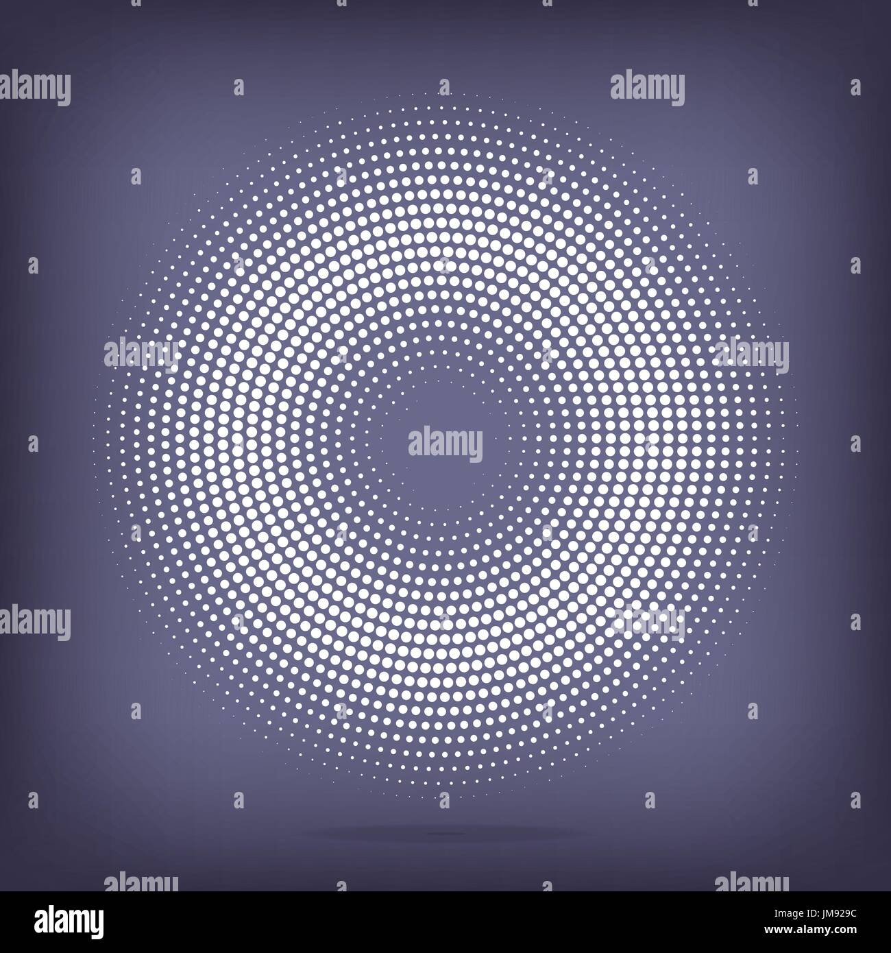 vector background with space for Your text. white circle of halftone ...