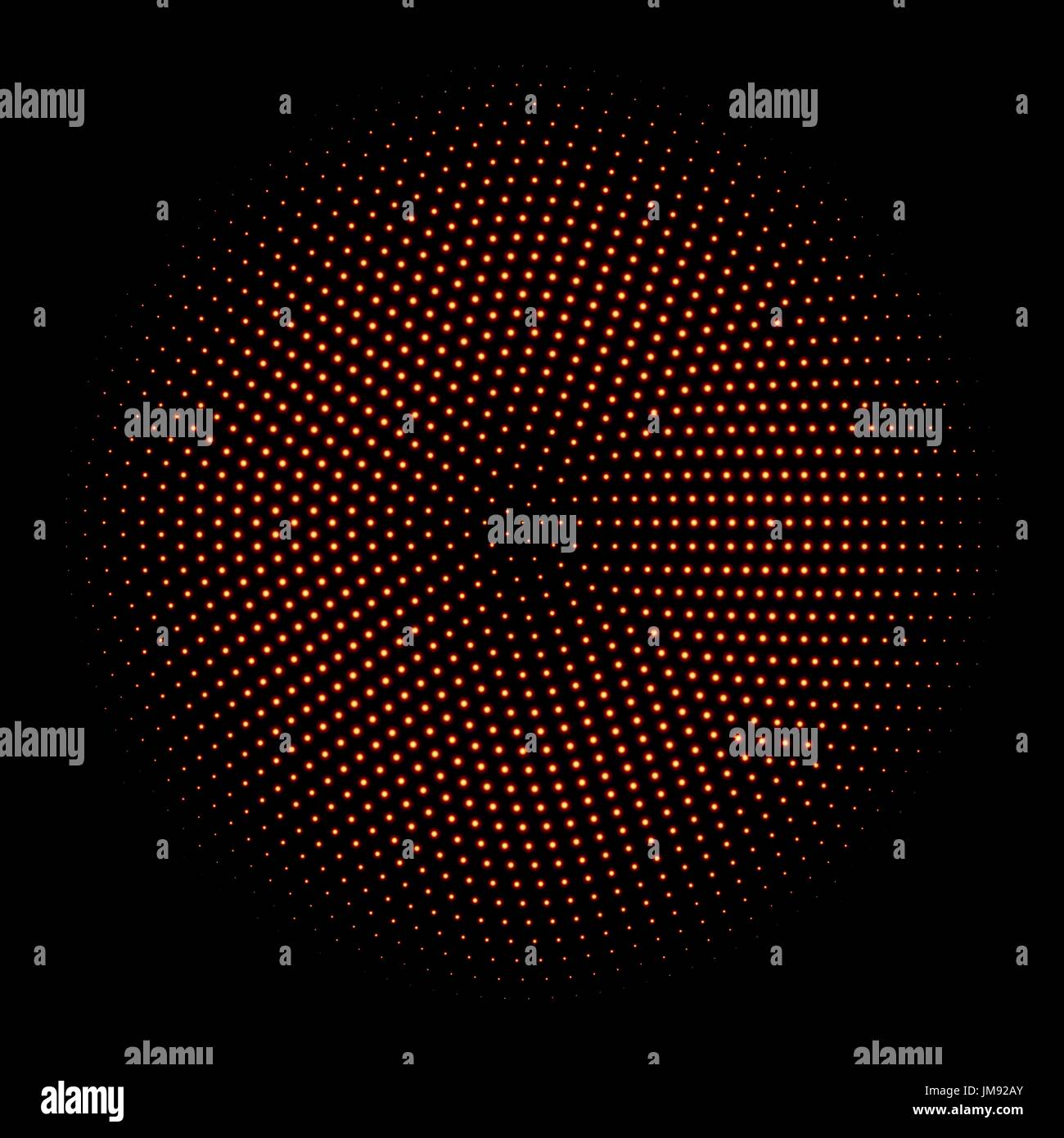 red halftone background vector. red circle of halftone. 10 eps Stock ...