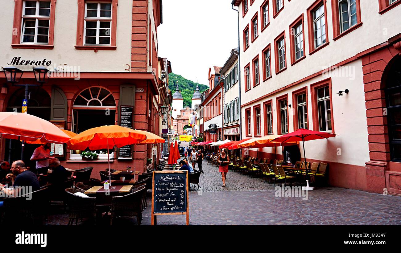 Old town heidelberg germany hi-res stock photography and images - Alamy
