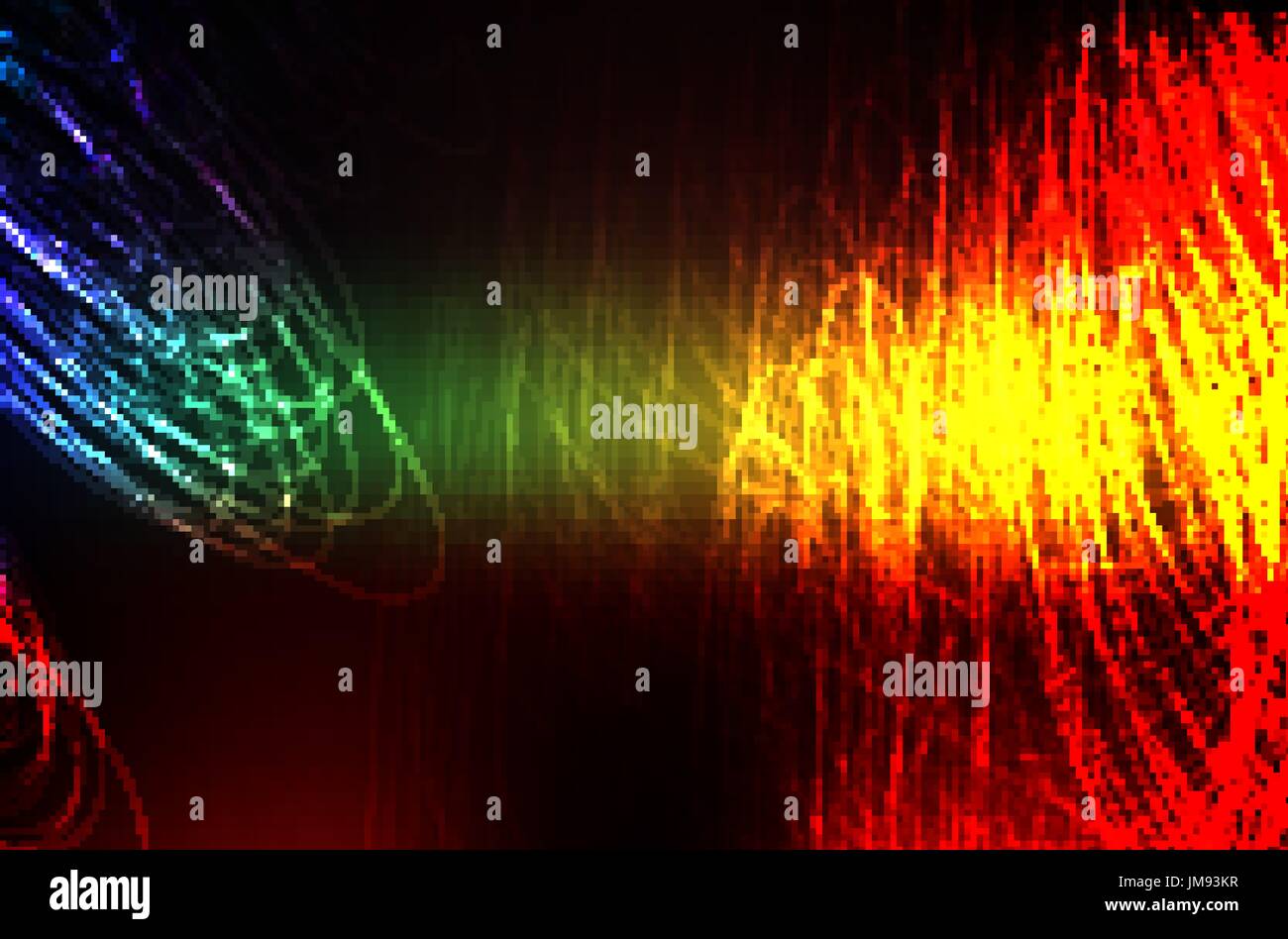abstract technology background with the red and green gradient Stock ...