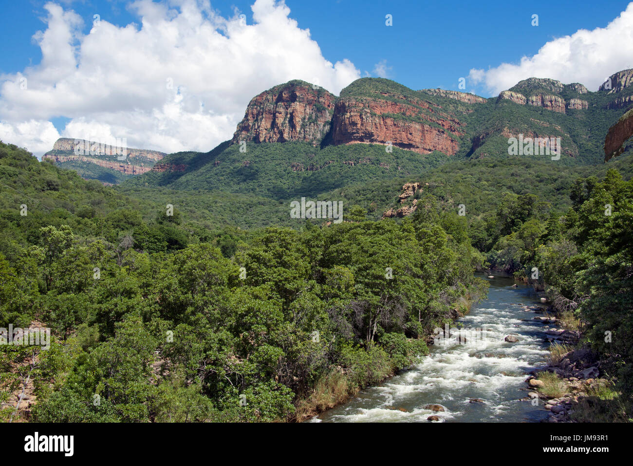 Blyde River Mpumalanga Souh Africa Stock Photo