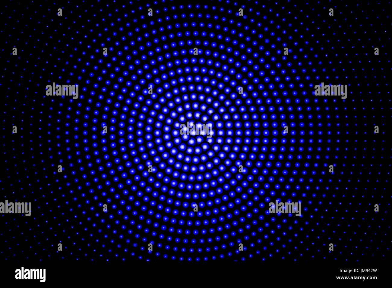 Abstract Vector Background - Light Blue Circle behind Dark Design Stock ...