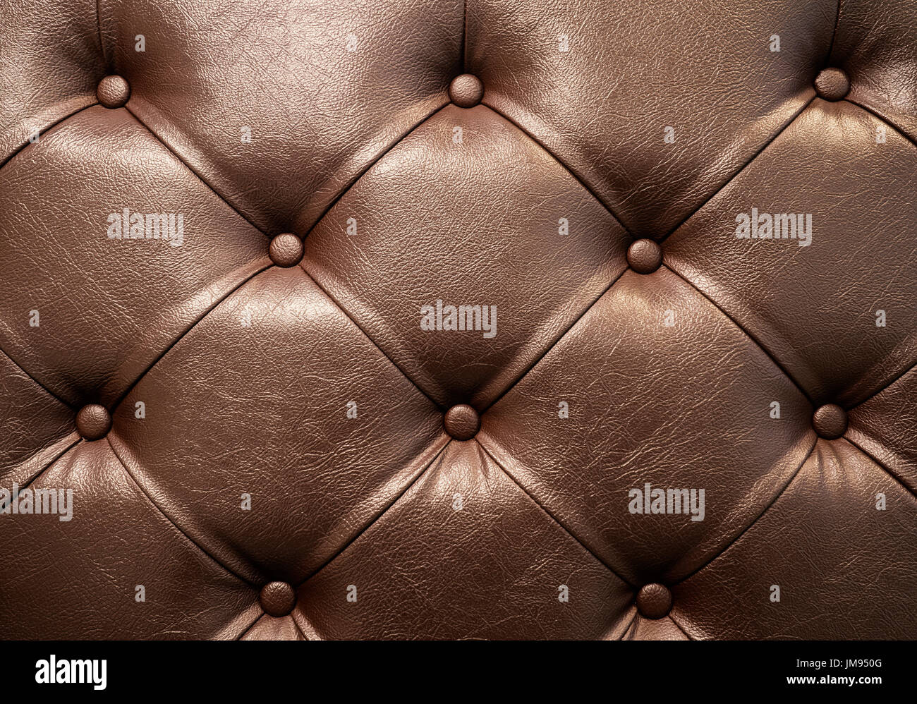 brown sofa leather background Stock Photo