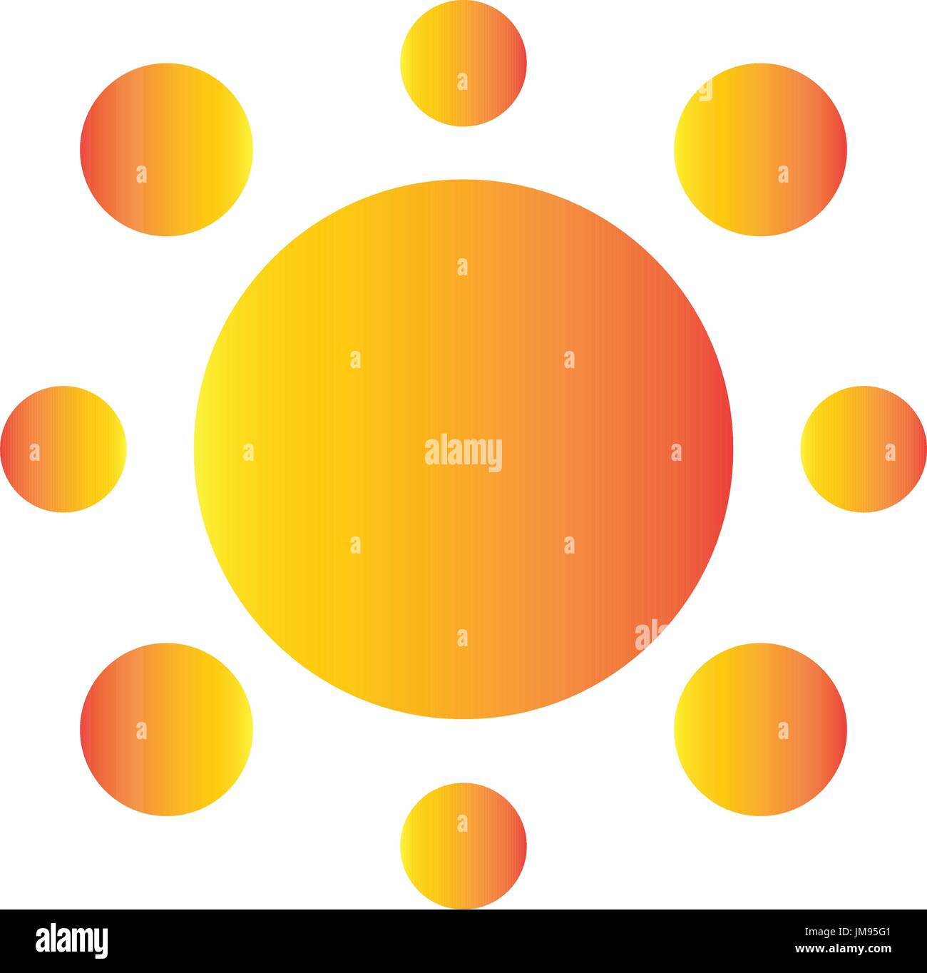 Isolated sun icon Stock Vector Image & Art - Alamy