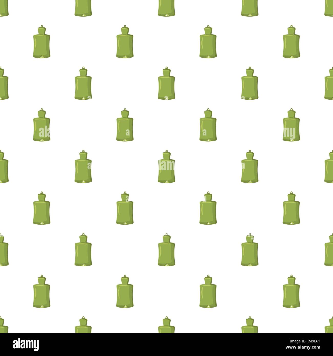 Green rubber warmer pattern Stock Vector
