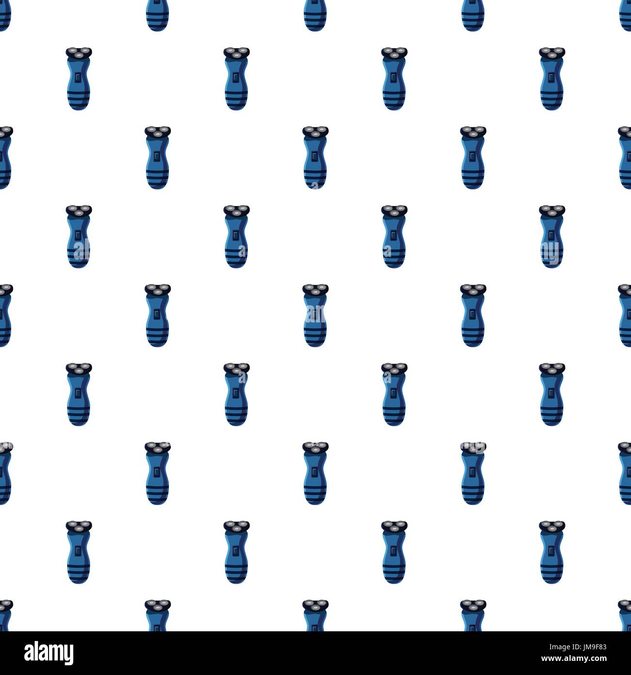 Electric shaver pattern Stock Vector