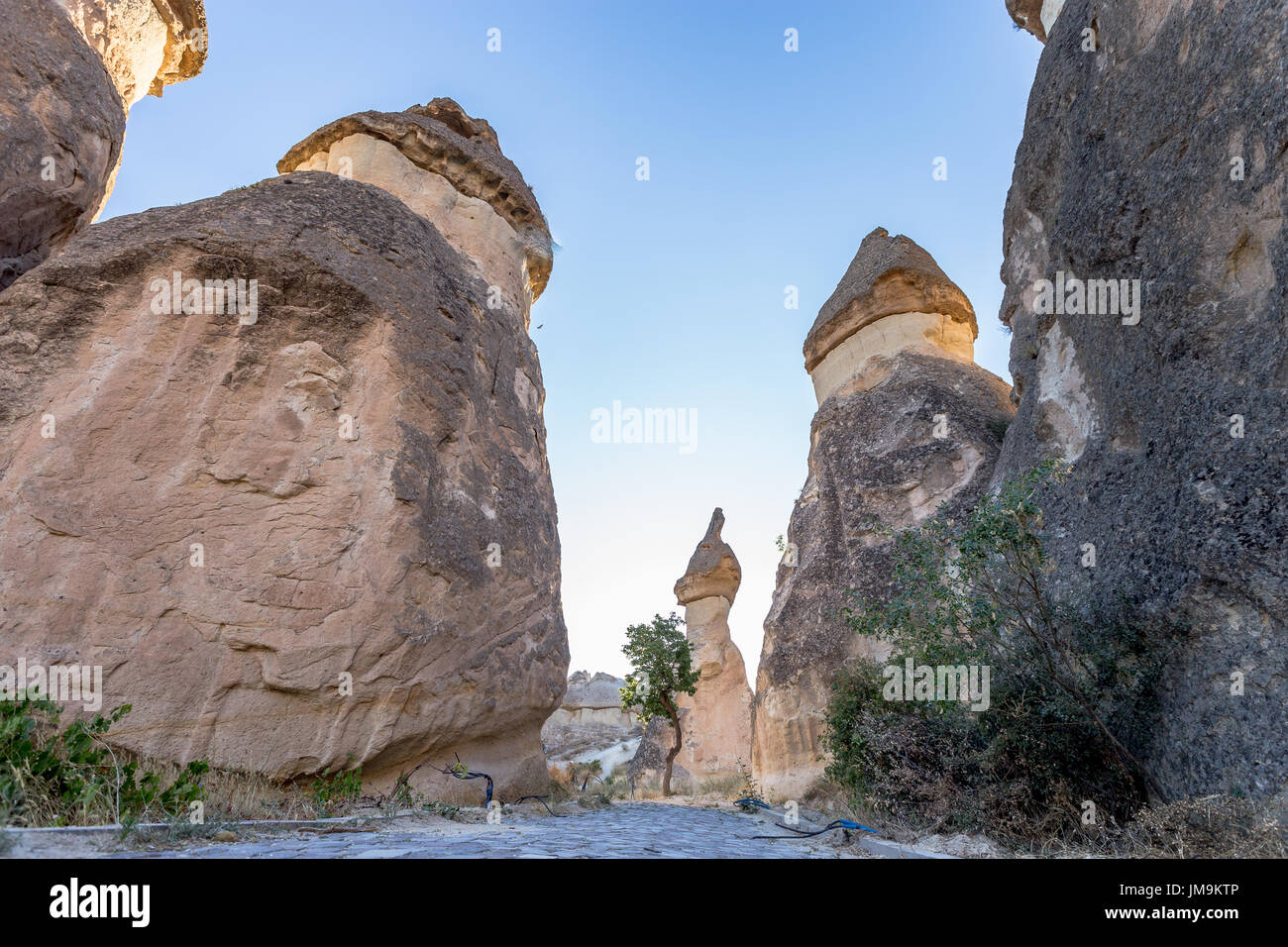 Sunlight on fairy chimneys hi-res stock photography and images - Alamy