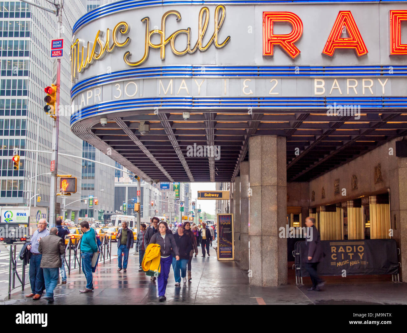 Radio City Music Hall - New York Stock Photo