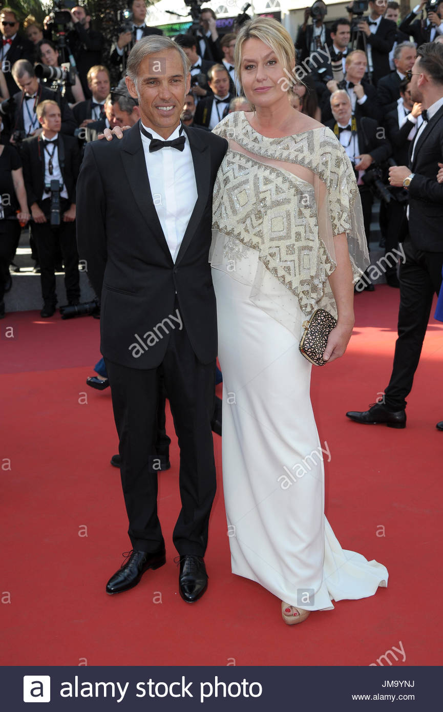 Paul Belmondo Luana Tenca 70 Cannes Film Festival 20 05 2017 Stock Photo Alamy