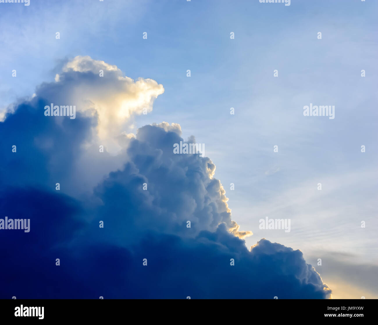 fluffy cloud on sky, dramatic cloudy sky background Stock Photo - Alamy