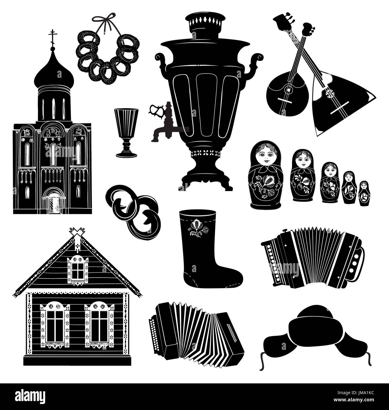 Black Icons Of Russia