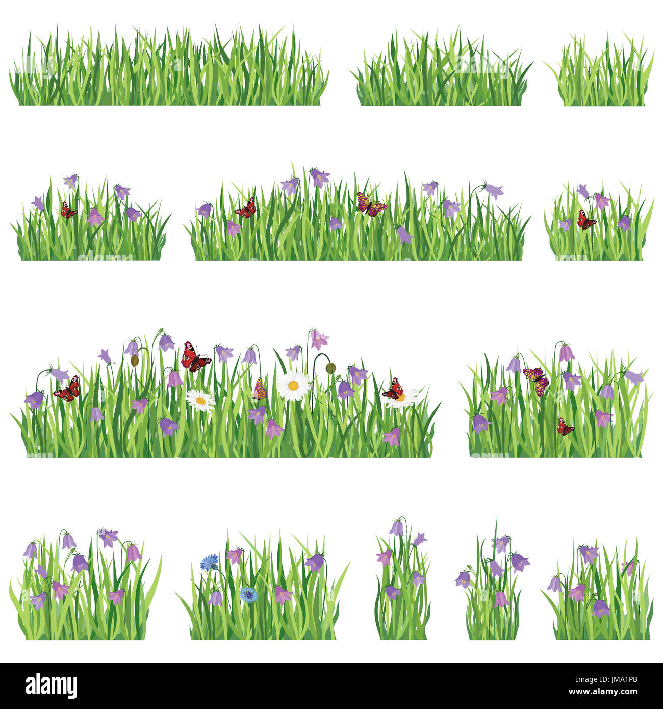 Summer flower border hi-res stock photography and images - Alamy