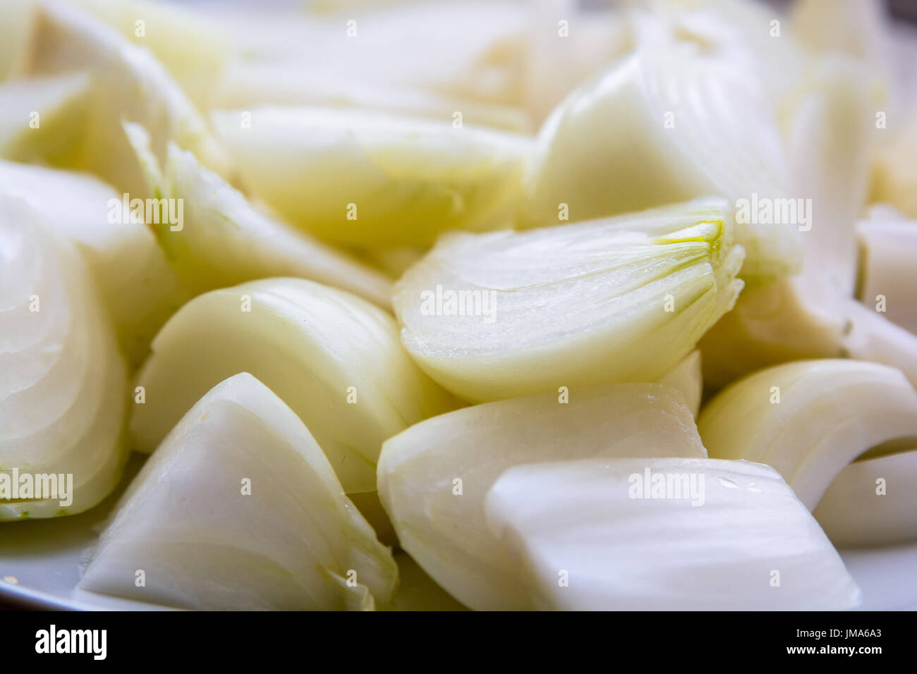 Diced onion chop board hi-res stock photography and images - Alamy