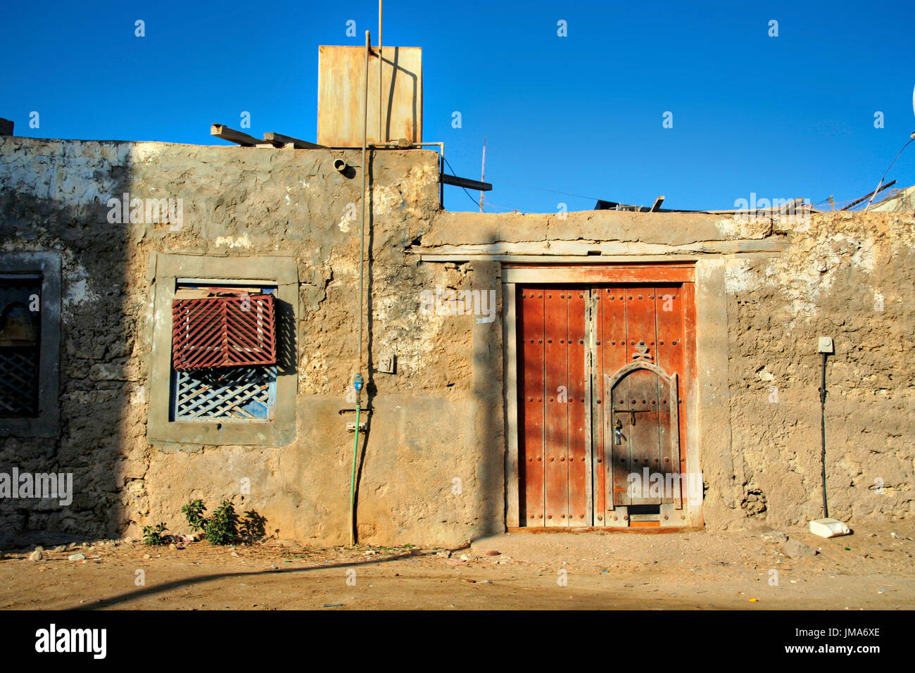 Traditional Omani house, Mirbat, Salalah Stock Photo - Alamy