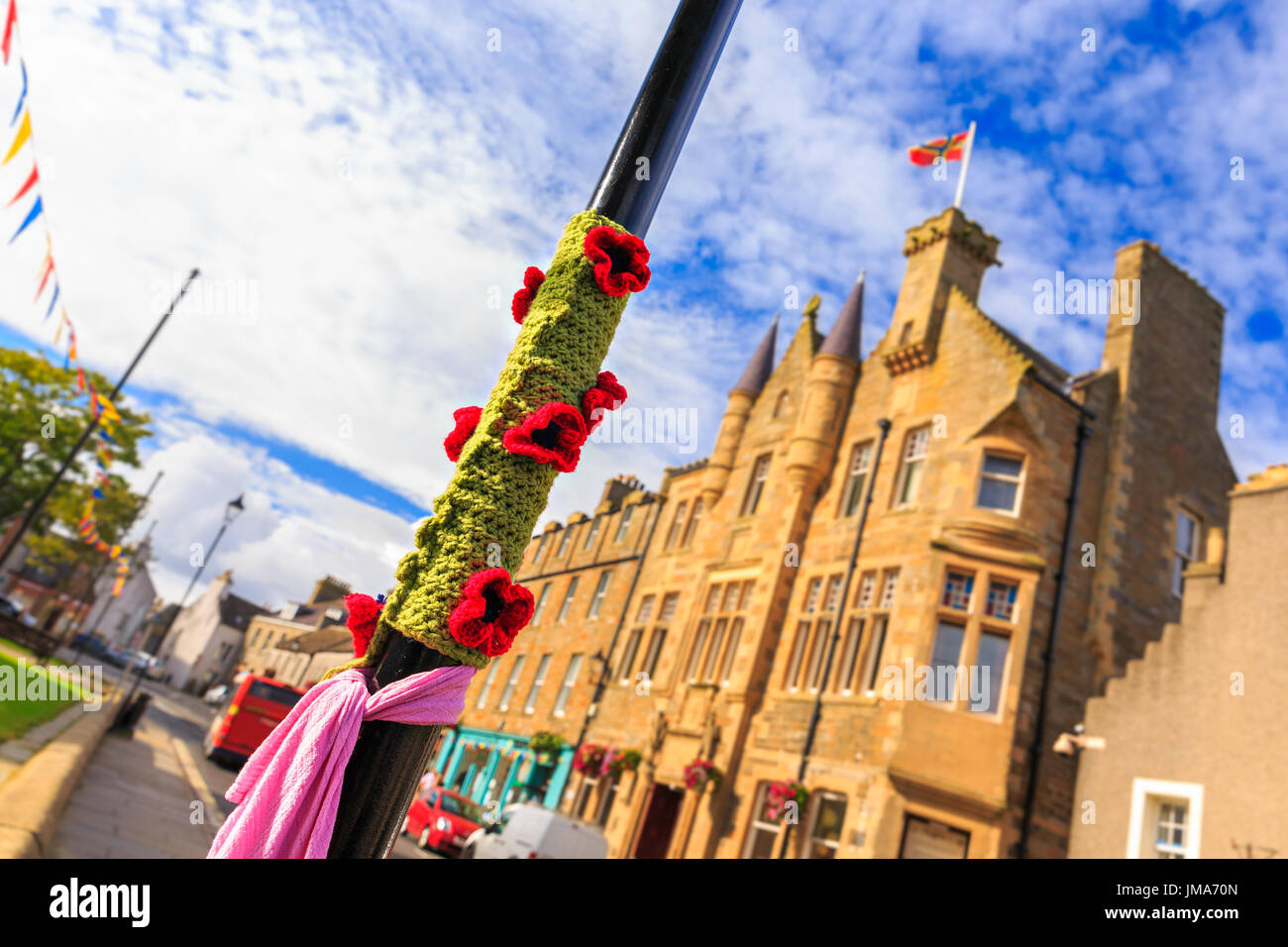 St Ola Community Centre and Town Hall at Kirkwall, Orkney Island, Scotland. Stock Photo