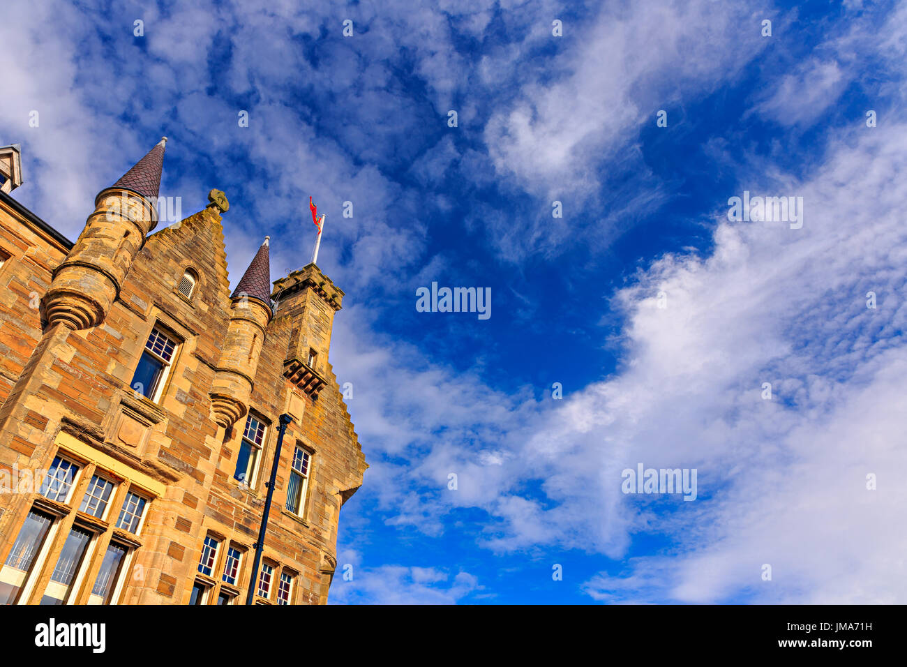 St Ola Community Centre and Town Hall at Kirkwall, Orkney Island, Scotland. Stock Photo