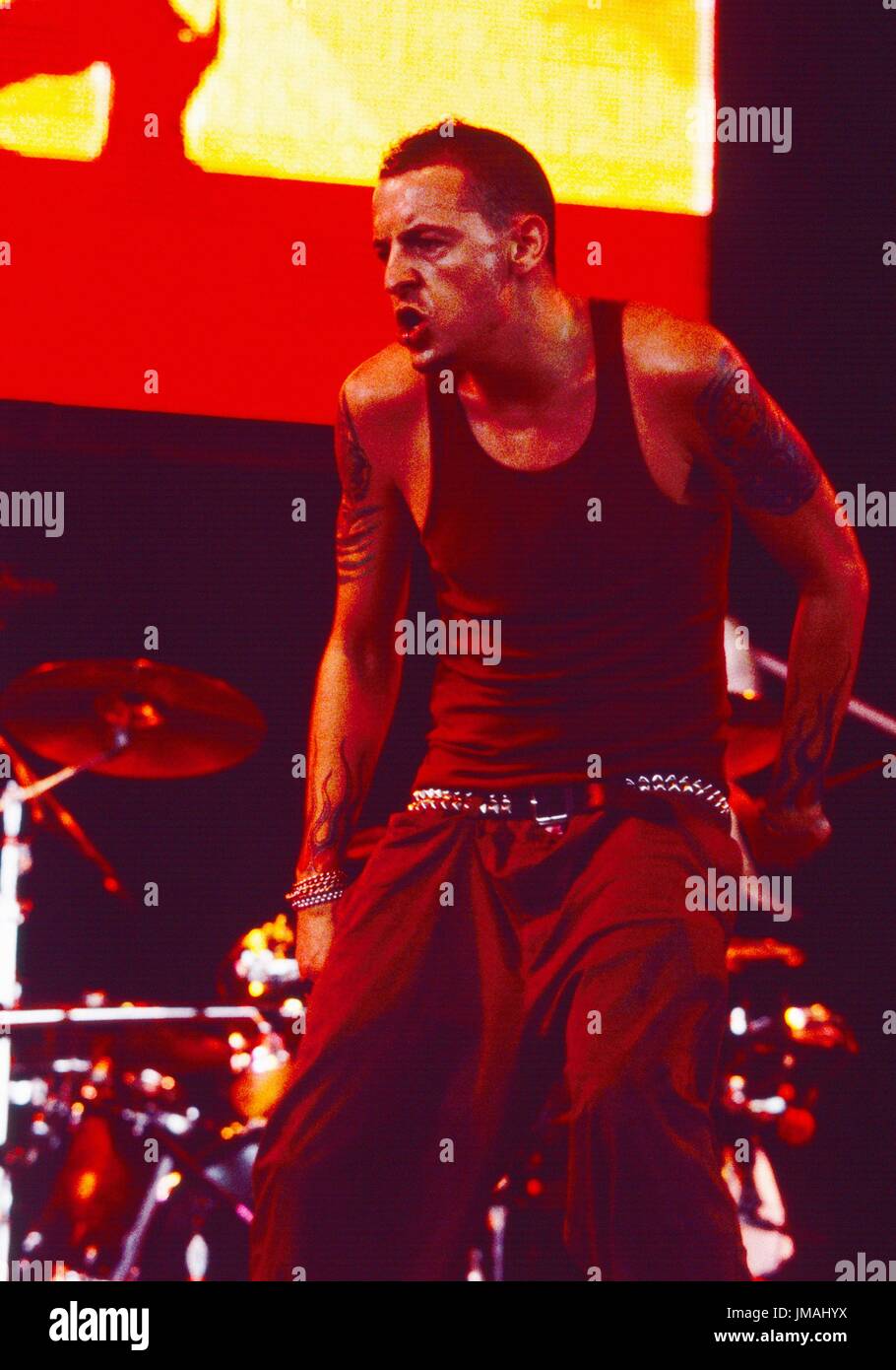 New York, NY, USA. 25th July, 2017. Chester Bennington ...