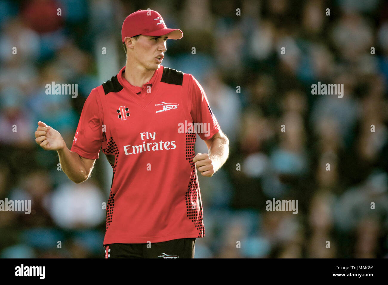 Durham cricket bat hires stock photography and images Alamy