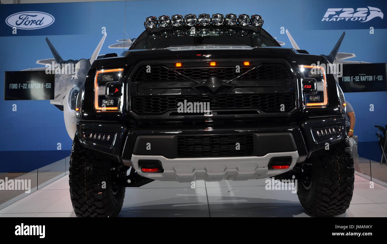 Oshkosh, Wisconsin, USA. 26th July, 2017. The brand new Ford F22