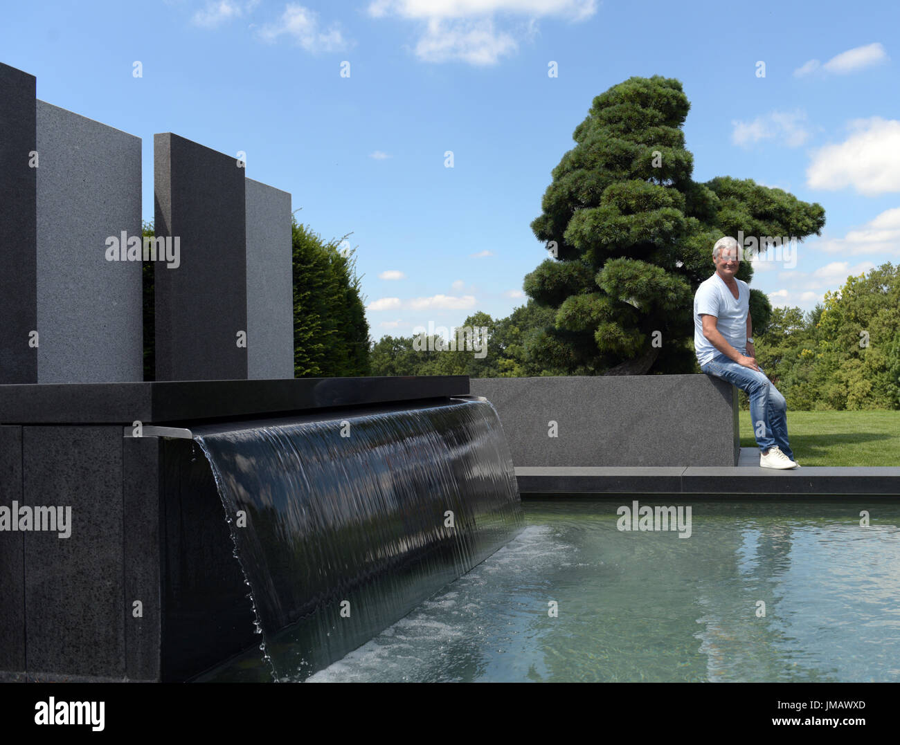 Bonstetten Germany 17th July 2017 German Soccer Manager Armin