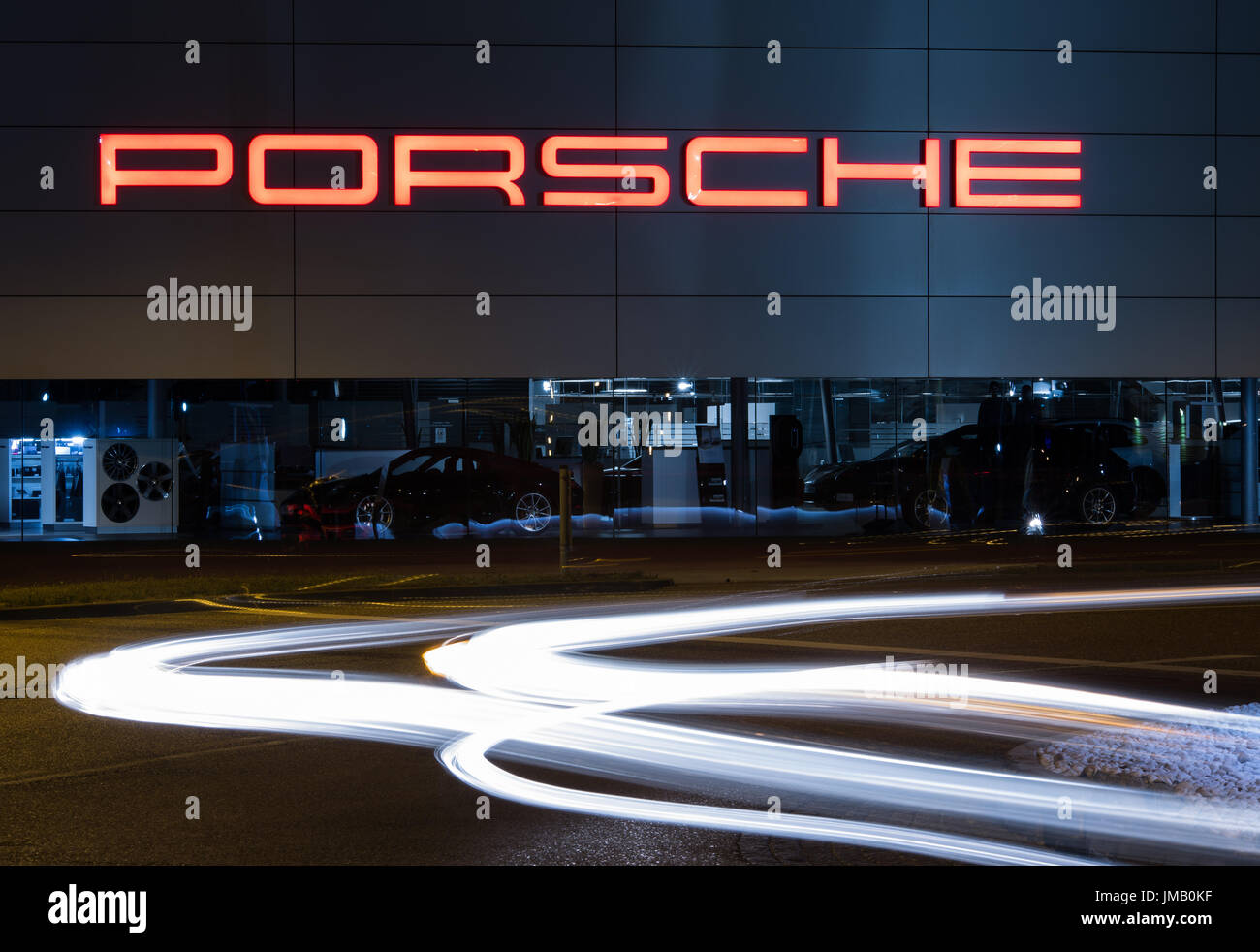 FILE - A file picture dated 02 August 2016 shows the Porsche logo taken ...