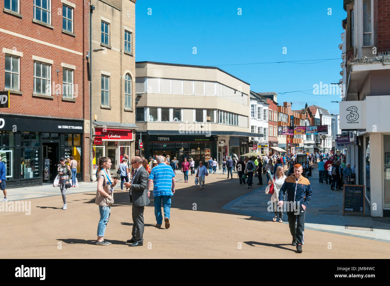 Westborough in the town centre of Scarborough Stock Photo Alamy