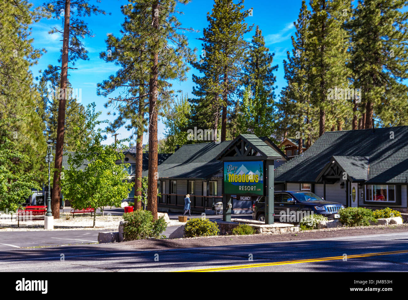Big Bear Lake California Stock Photo Alamy
