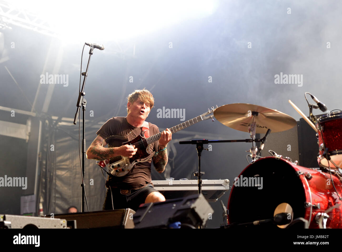 Barcelona Jun 2 Thee Oh Sees Band Perform In Concert At Stock Photo Alamy Barcelona Jun 2 Thee Oh Sees Band Perform In Concert At Stock Photo Alamy