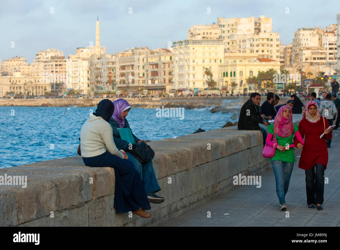 Aegypten, Alexandria, Corniche Stock Photo
