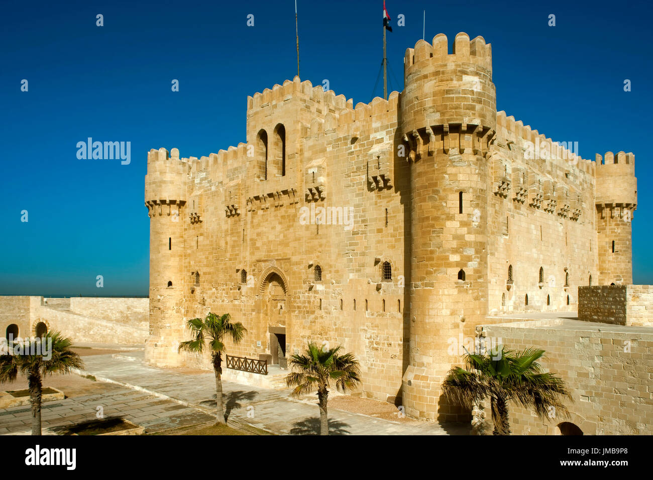 Aegypten, Alexandria, Fort Kait Bey Stock Photo - Alamy