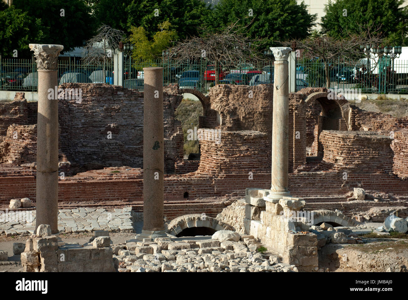 Aegypten, Alexandria, römische Ausgrabung Kom el Dik Stock Photo