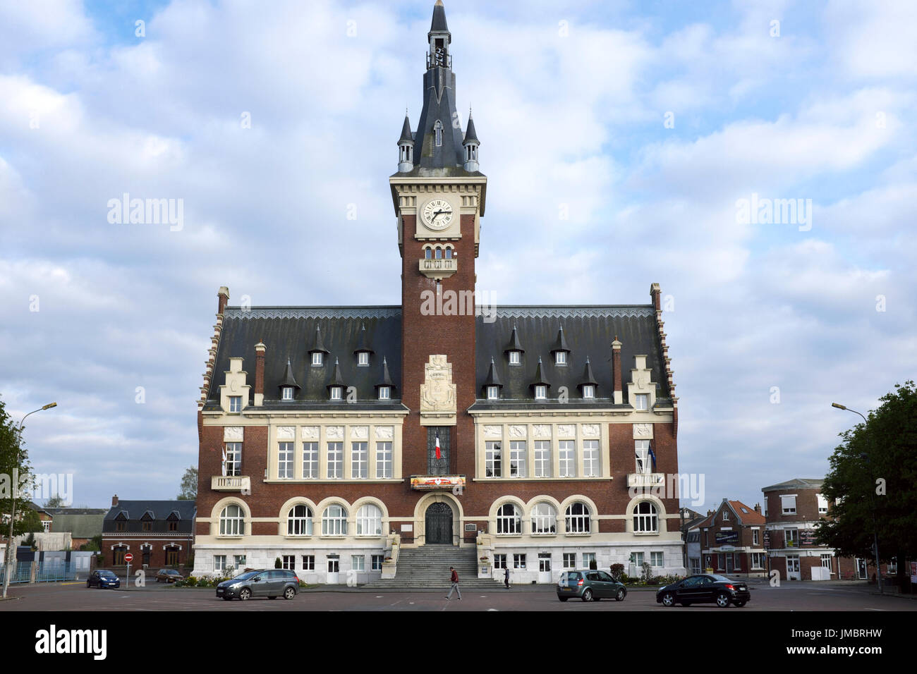 Town Hall, Albert, Somme, France Stock Photo - Alamy