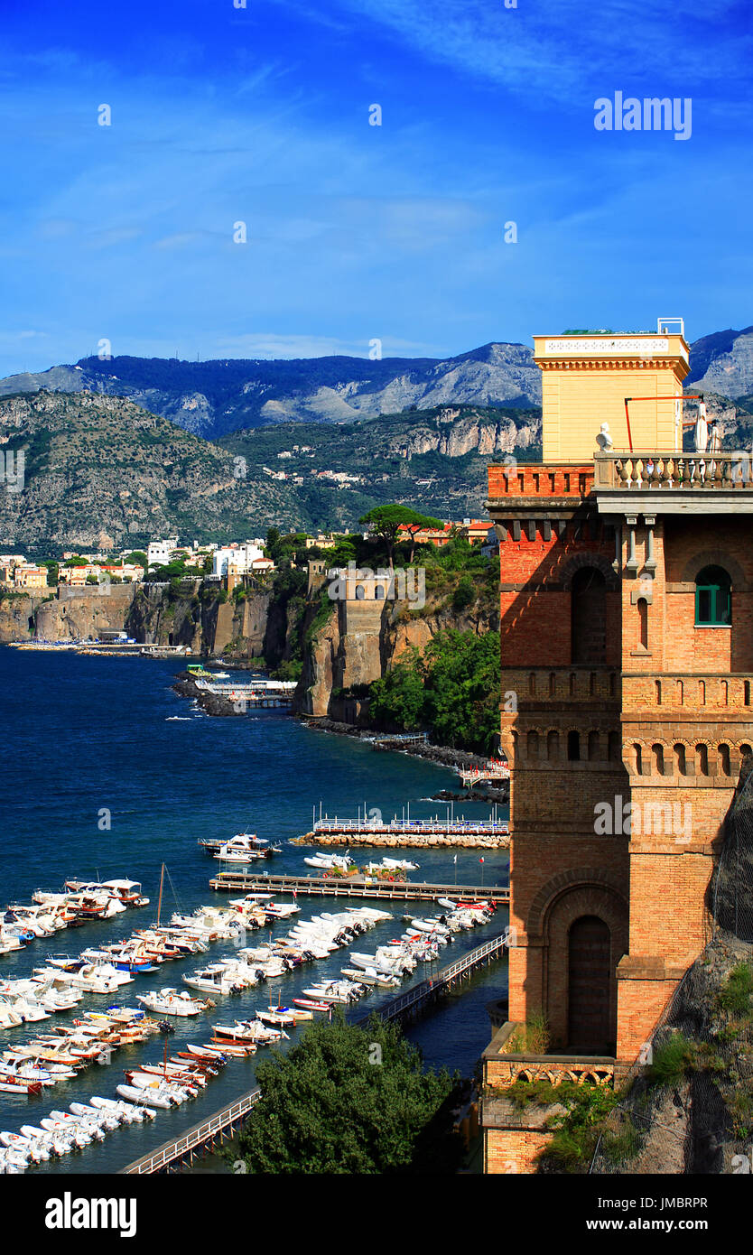 Sorrento, Peninsula of Sorrento, Campania, Gulf of Naples, Italy Stock
