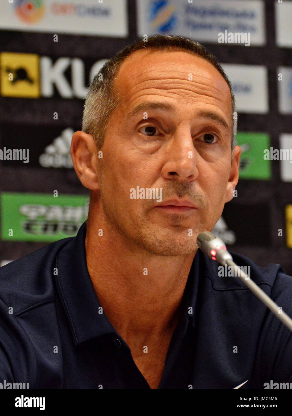 Kiev, Ukraine. 25th July, 2017. BSC Young Boys head coach Adolf "Adi ...