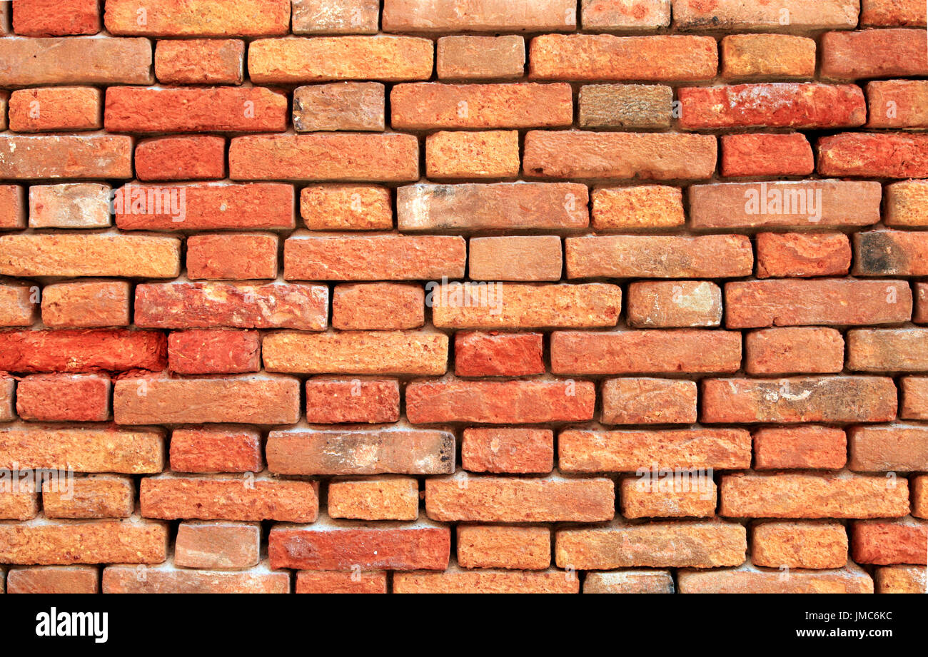 Old red brick wall in Venice, Italy Stock Photo Alamy