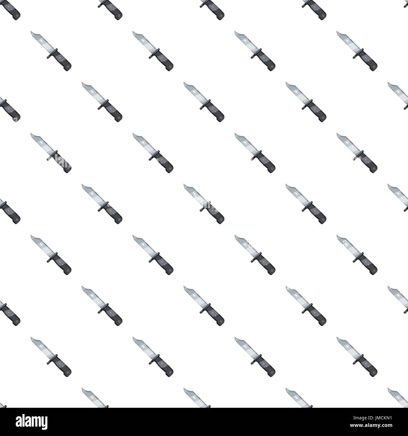 Military knife pattern Stock Vector