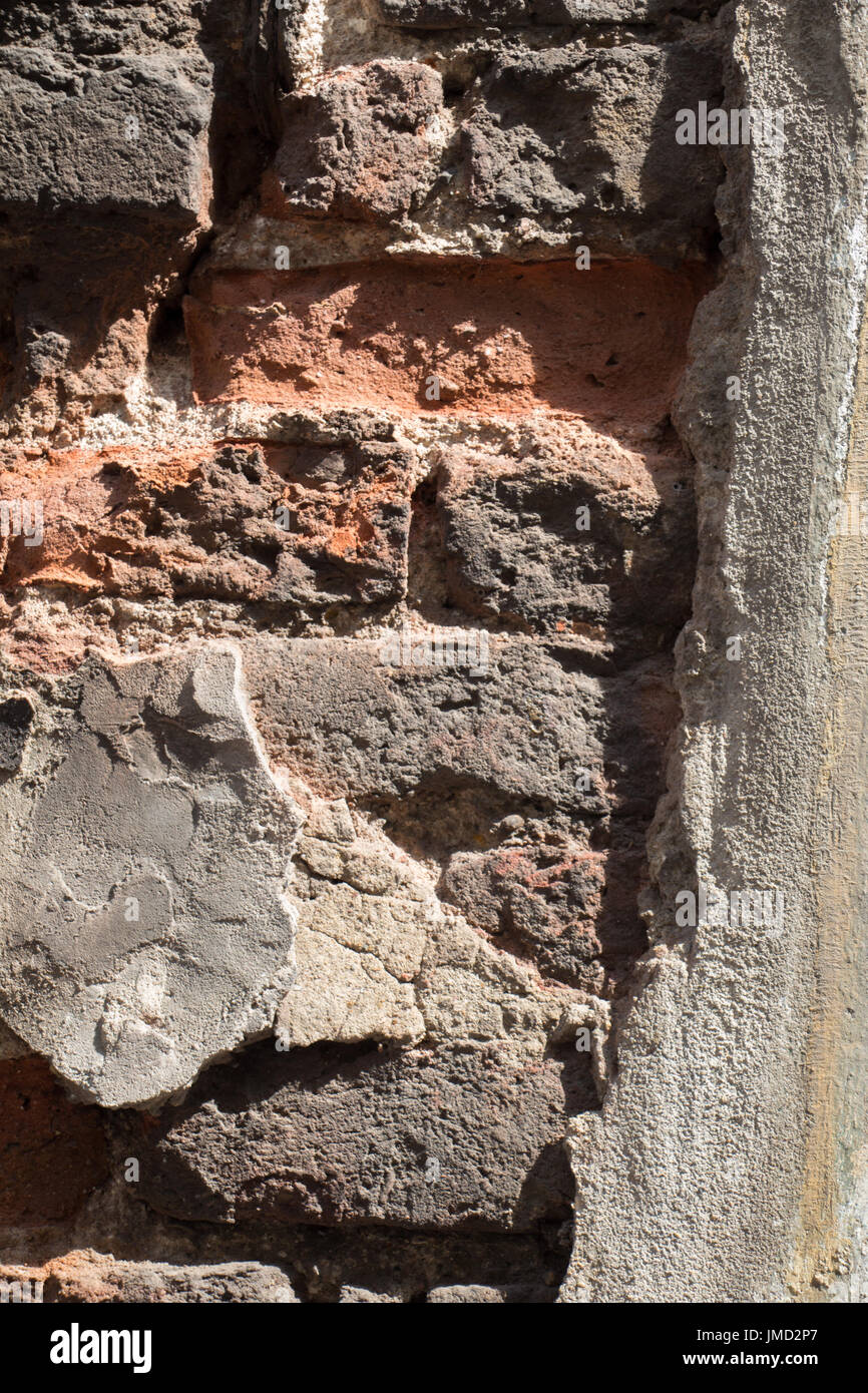 Old grunge brick wall as a background Stock Photo - Alamy