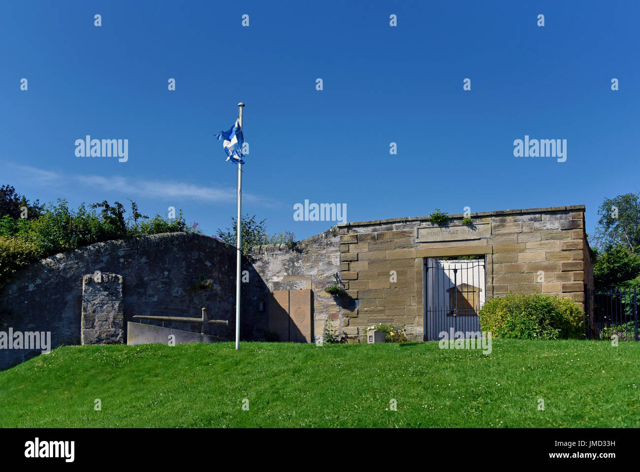 The Marjoriebanks Mausoleum. Coldstream. Scottish Borders, Berwickshire, Scotland, United Kingdom, Europe. Stock Photo